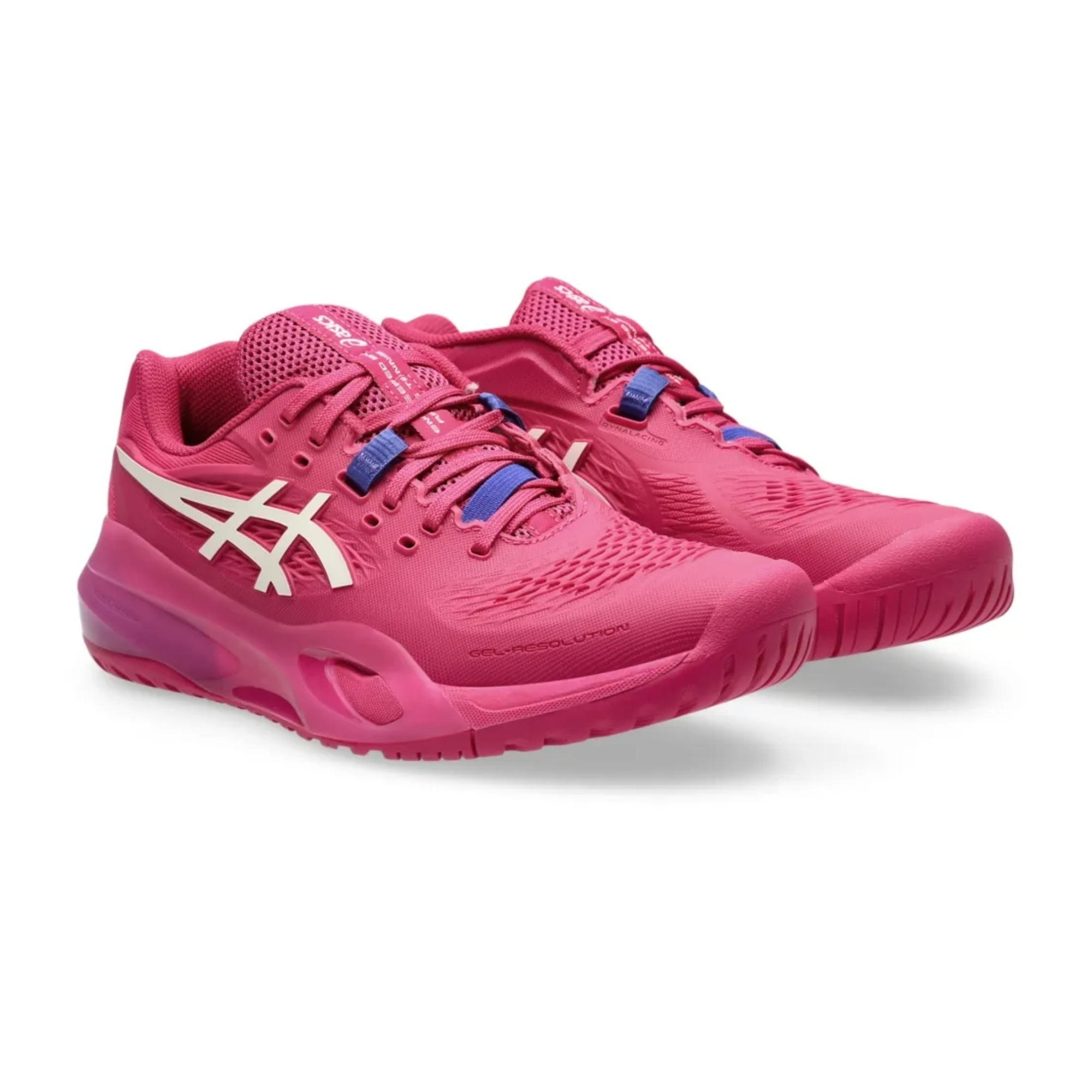 Tênis Asics Gel-Resolution X Quadra Rápida Feminino - Rosa/Bege