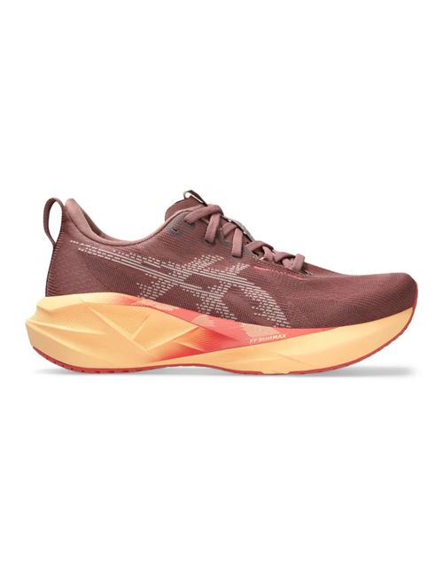 Tênis Asics Novablast 5 Feminino - Vermelho/Rosa