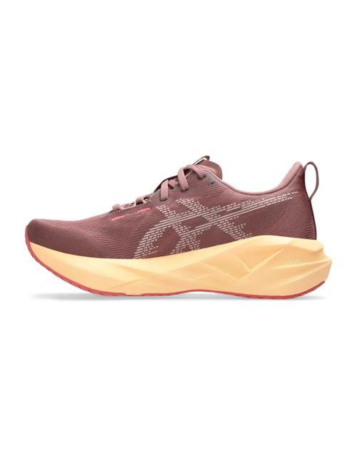 Tênis Asics Novablast 5 Feminino - Vermelho/Rosa