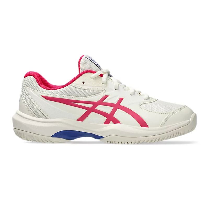 tenis-asics-gel-game-grade-school-infantil-bege-rosa