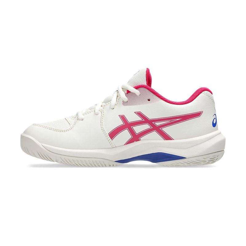 tenis-asics-gel-game-grade-school-infantil-bege-rosa