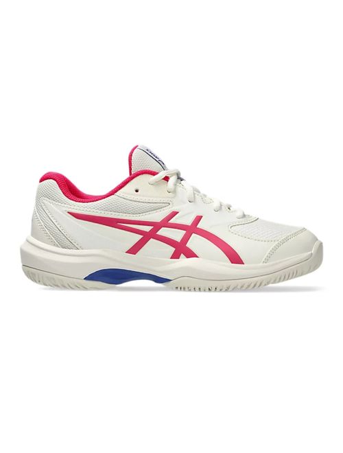 Tênis Asics Gel-Game Grade School Quadra Rápida Infantil - Bege/Rosa