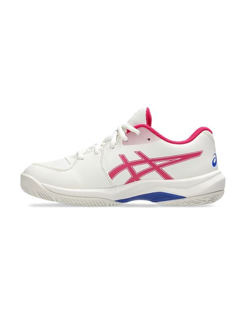 Tênis Asics Gel-Game Grade School Quadra Rápida Infantil - Bege/Rosa