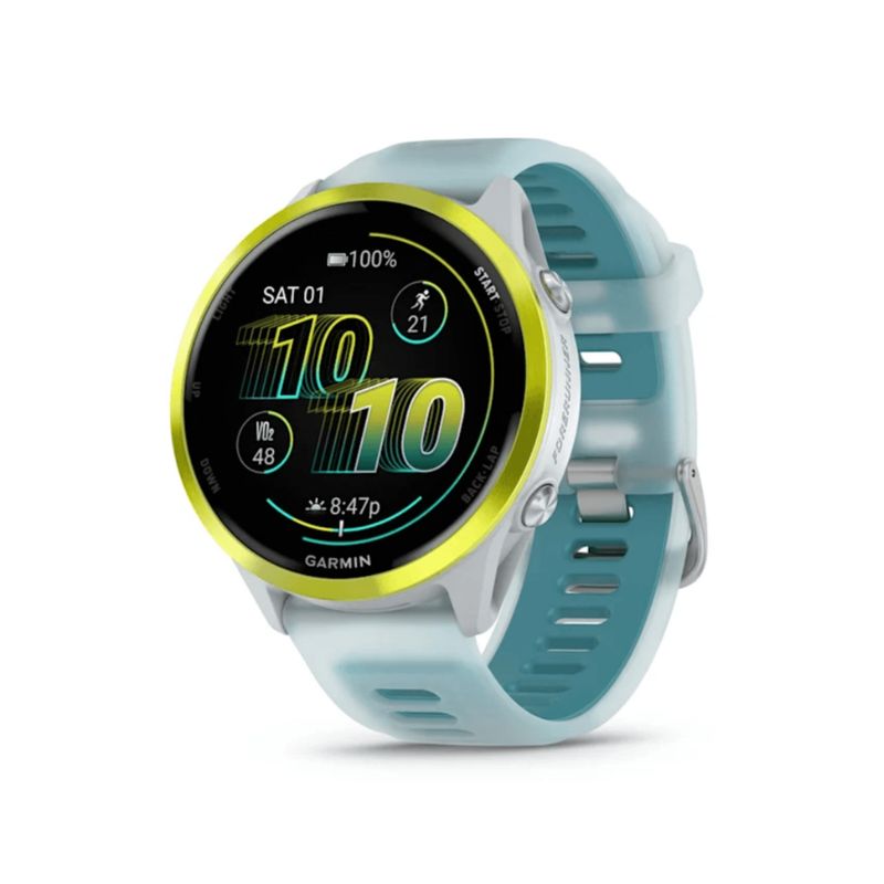 relogio-monitor-cardiaco-garmin-forerunner-570-unissex-amarelo-azul