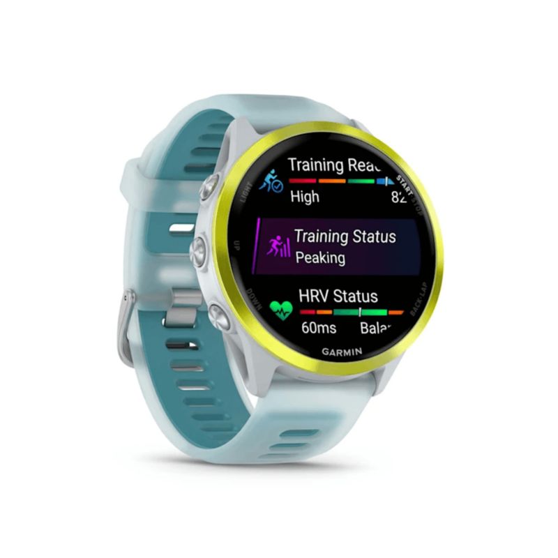relogio-monitor-cardiaco-garmin-forerunner-570-unissex-amarelo-azul