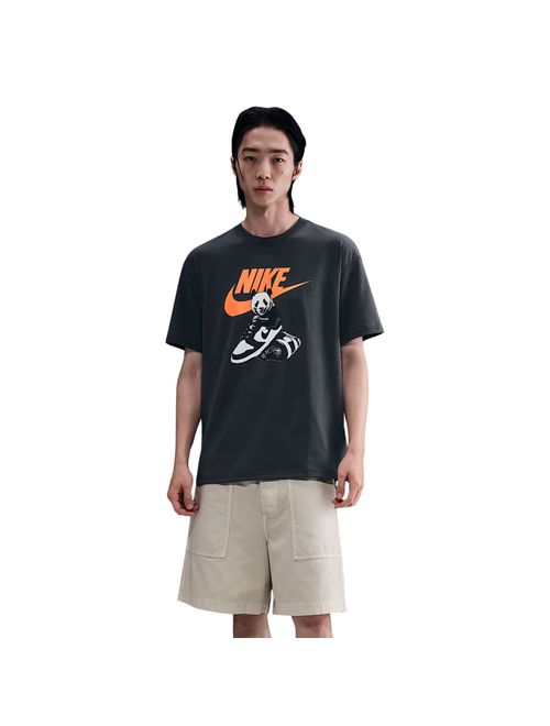 Camiseta Nike Sportswear Dunk Masculina - Cinza
