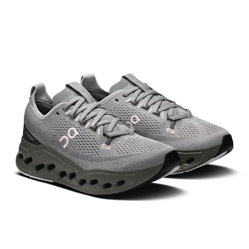 tenis-on-running-cloudsurfer-max-feminino-cinza
