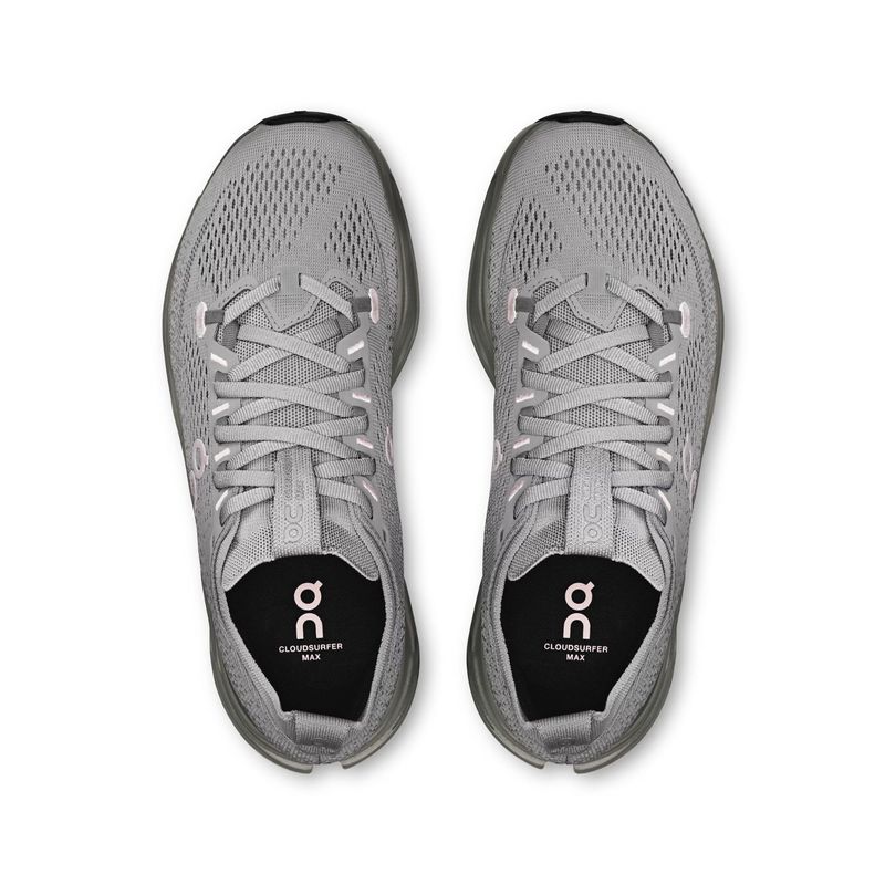 tenis-on-running-cloudsurfer-max-feminino-cinza