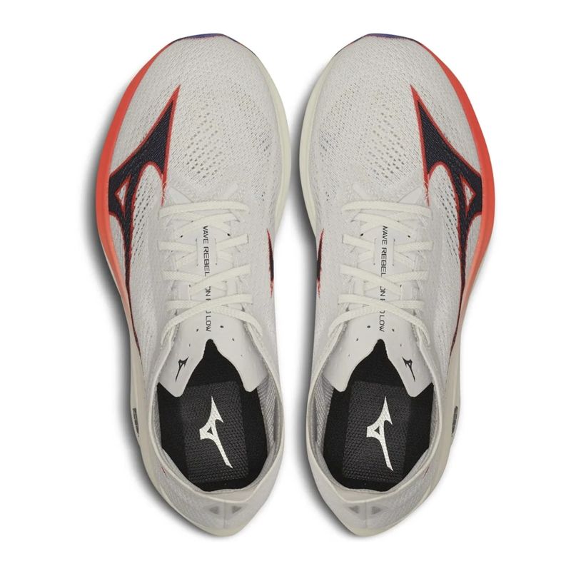 tenis-mizuno-wave-rebellion-pro-low-unissex-branco-coral