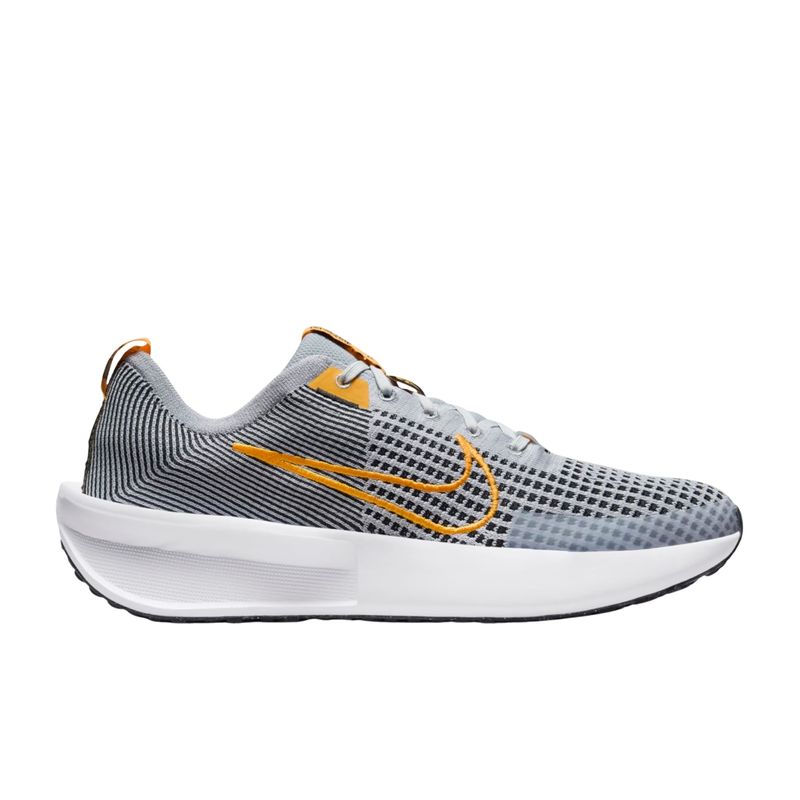 tênis-nike-interact-run-masculino-cinza-laranja