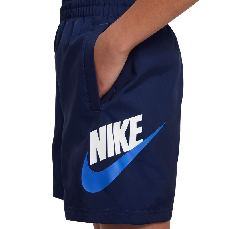 shorts-nike-sportswear-infantil-azul