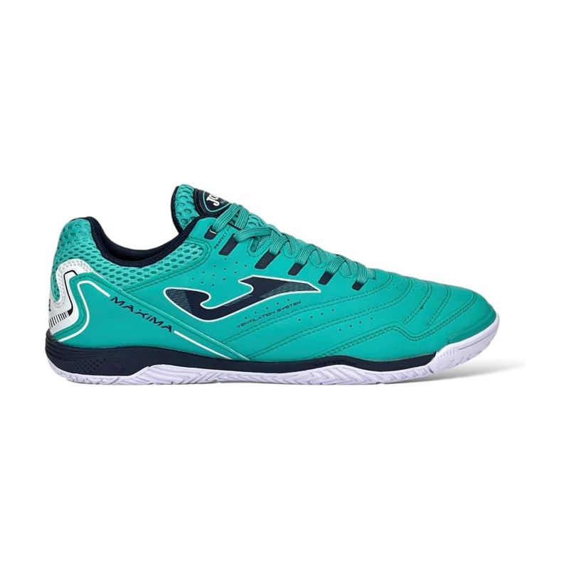 chuteira-futsal-joma-maxima-masculina-turquesa