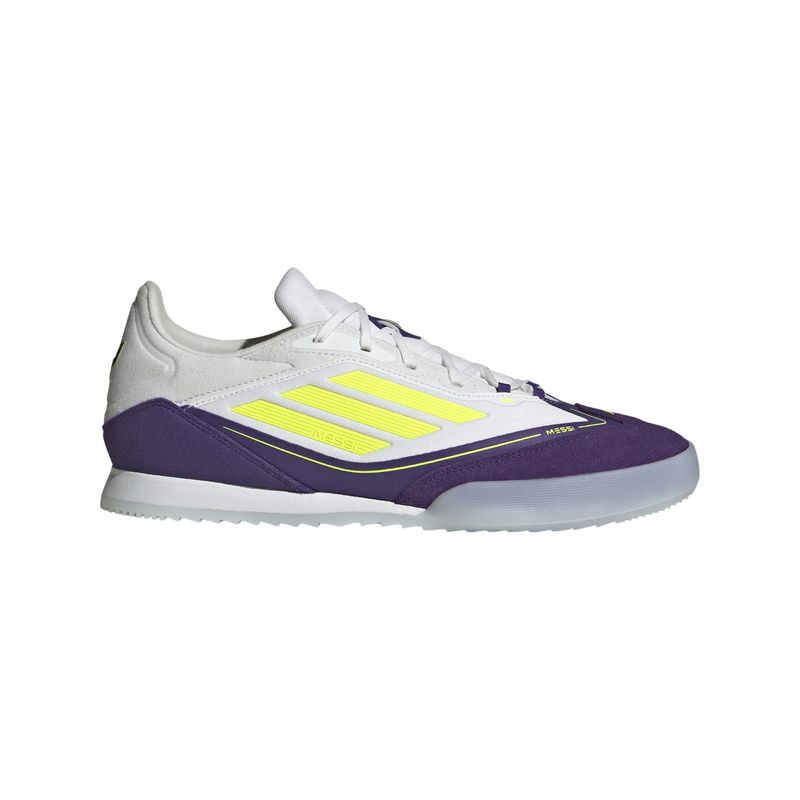 tenis-adidas-f50-messi-freestyle-masculino-branco-roxo