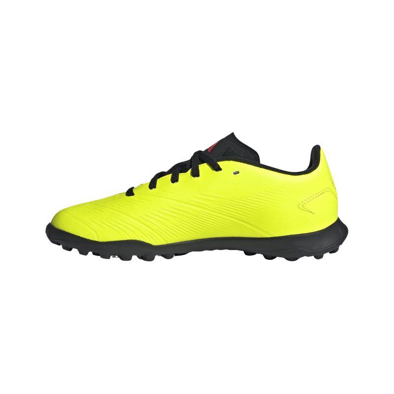 chuteira-society-adidas-predator-24-league-infantil-amarela-preta