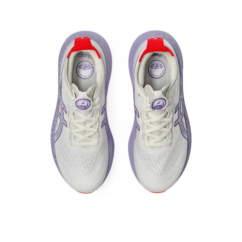 tênis-asics-gel-nimbus-27-tokyo-feminino-bege-lilás