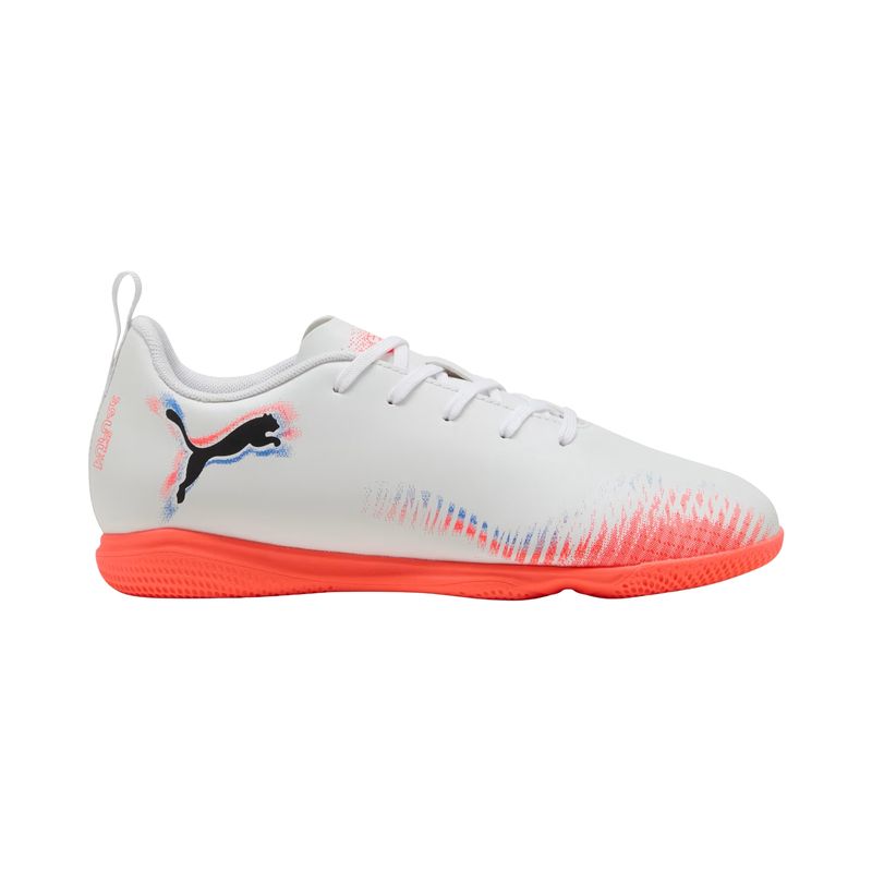 chuteira-futsal-puma-future-8-play-it-infantil-branca-coral