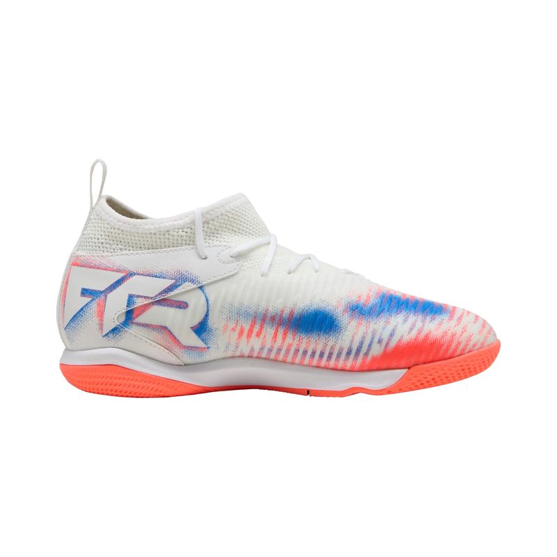 chuteira-futsal-puma-future-8-match-mid-it-infantil-branca-coral
