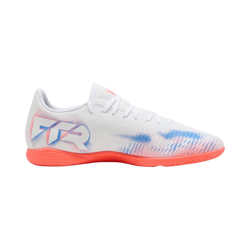 chuteira-futsal-puma-future-8-play-it-unissex-branca-coral