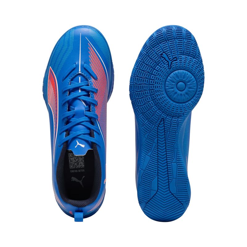 chuteira-futsal-puma-ultra-6-play-it-infantil-azul