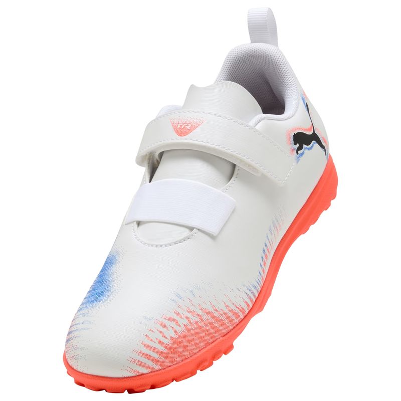 chuteira-society-puma-future-8-play-velcro-tt-infantil-banca-coral