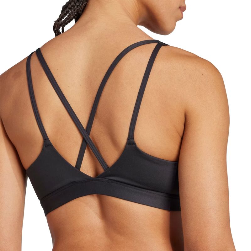 top-adidas-all-me-essentials-suporte-medio-feminino-preto