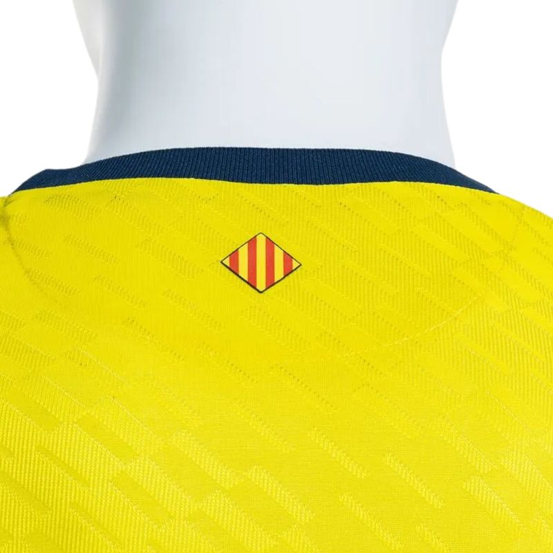 camisa-villarreal-i-25-26-joma-infantil-amarela-azul