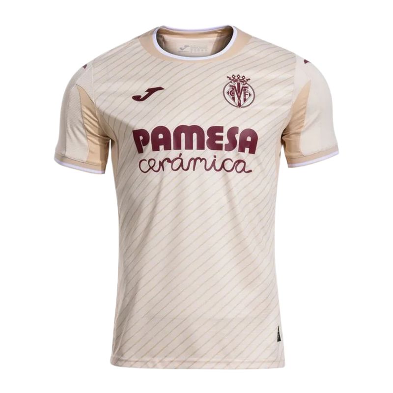 camisa-villarreal-ii-25-26-joma-masculina-bege