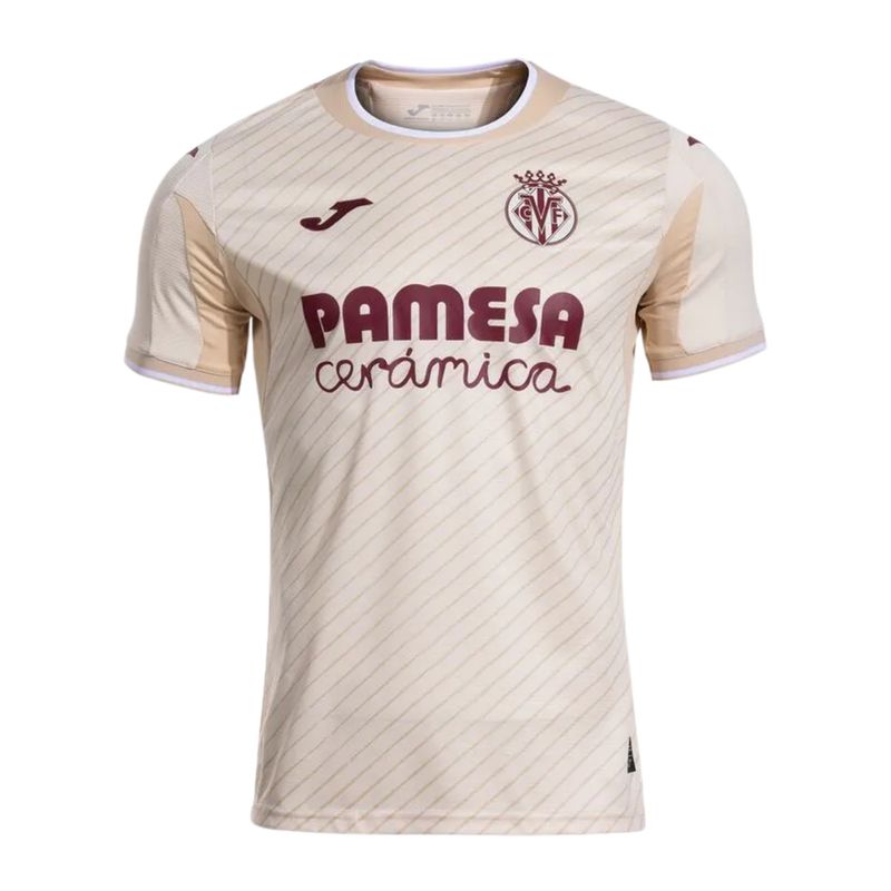 camisa-villarreal-ii-25-26-joma-infantil-bege