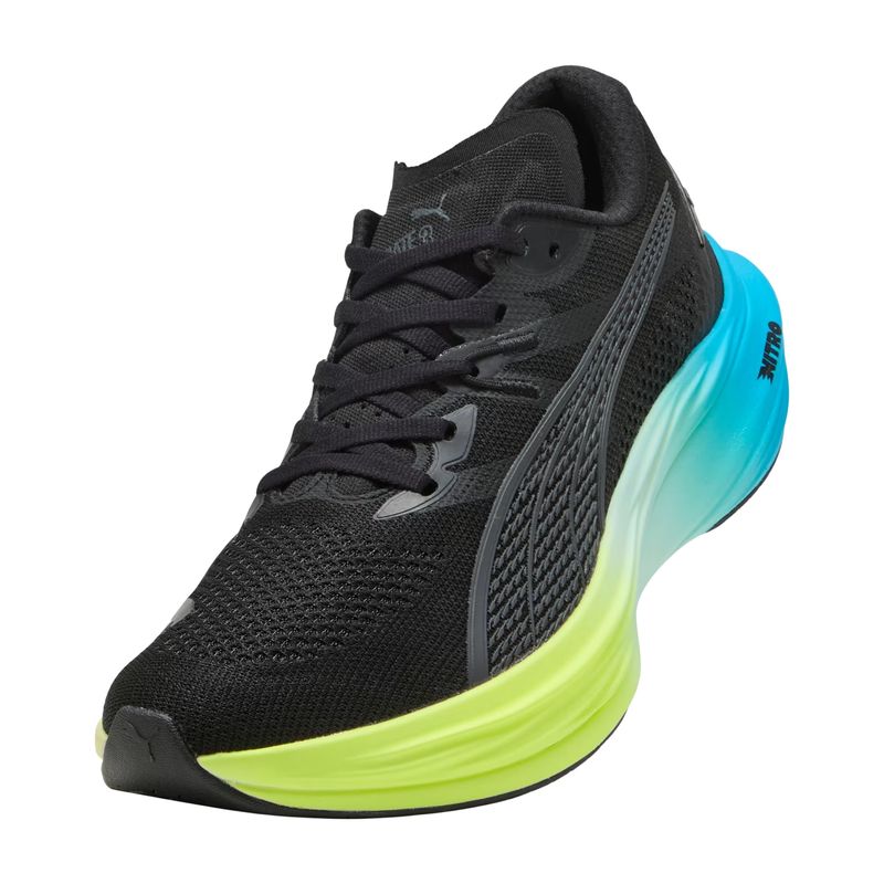 tênis-puma-deviate-nitro-3-masculino-preto-verde