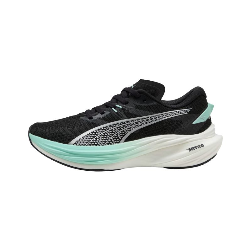 tenis-puma-deviate-nitro-3-feminino-preto-verde