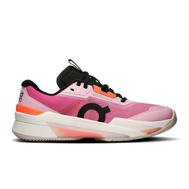 tenis-on-running-the-roger-pro-fire-feminino-rosa-laranja