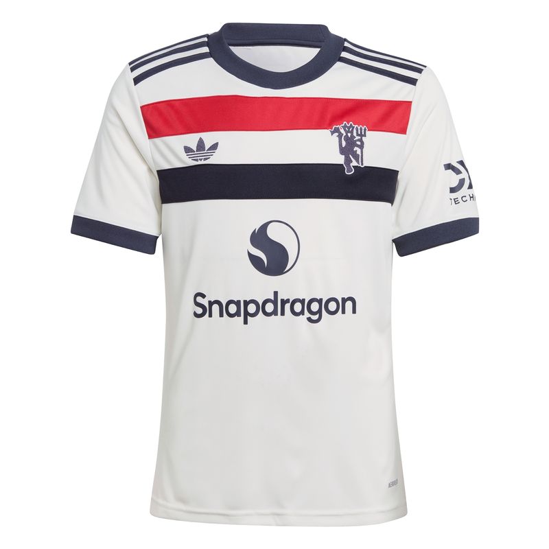 Camisa-3-Manchester-United-24-25-Adidas-Torcedor-Infantil---Branca