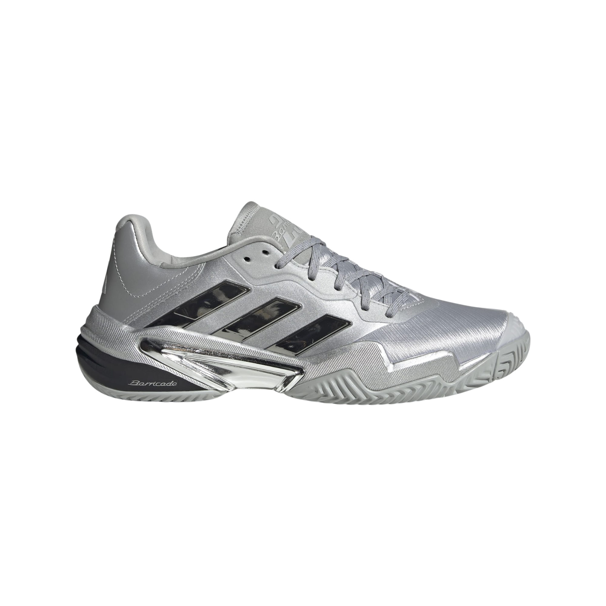 バー・ビー① Tênis Adidas Barricade 13 All Court Silver Edition Masculino