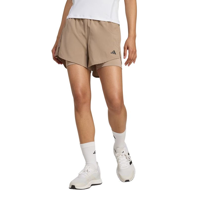 shorts-adidas-2-1-minimal-feminino-marrom