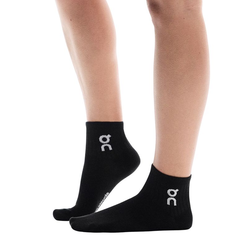 kit-meia-on-runninglogo-sock-mid-3-pares-unissex-preta