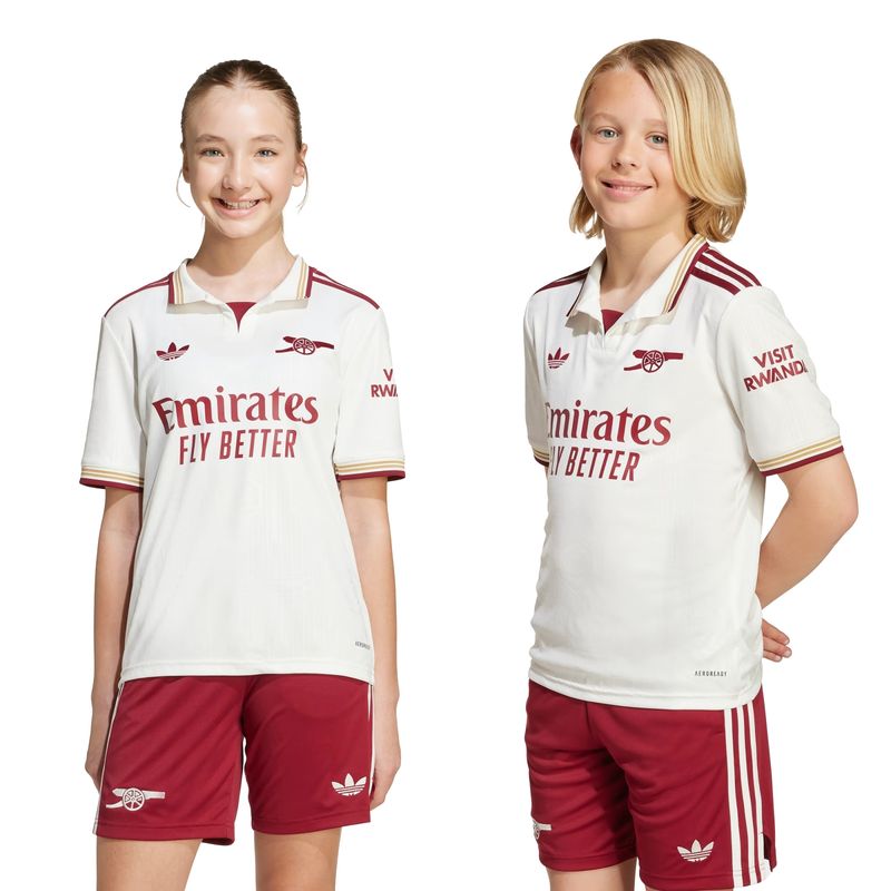 camisa-arsenal-iii-25-26-adidas-infantil-branca-bordo