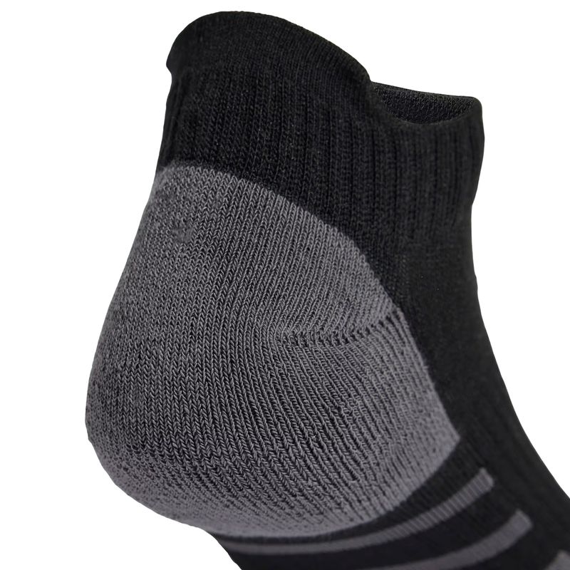 kit-meia-adidas-invisivel-essentials-climacool-3-pares-unissex-preta-cinza