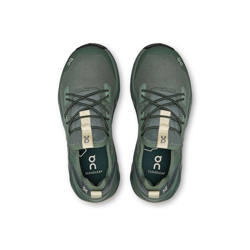 tenis-on-running-cloudleap-infantil-verde