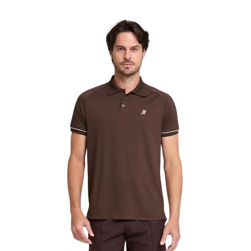 Camisa Polo Slyce On Season Tm Masculina - Marrom