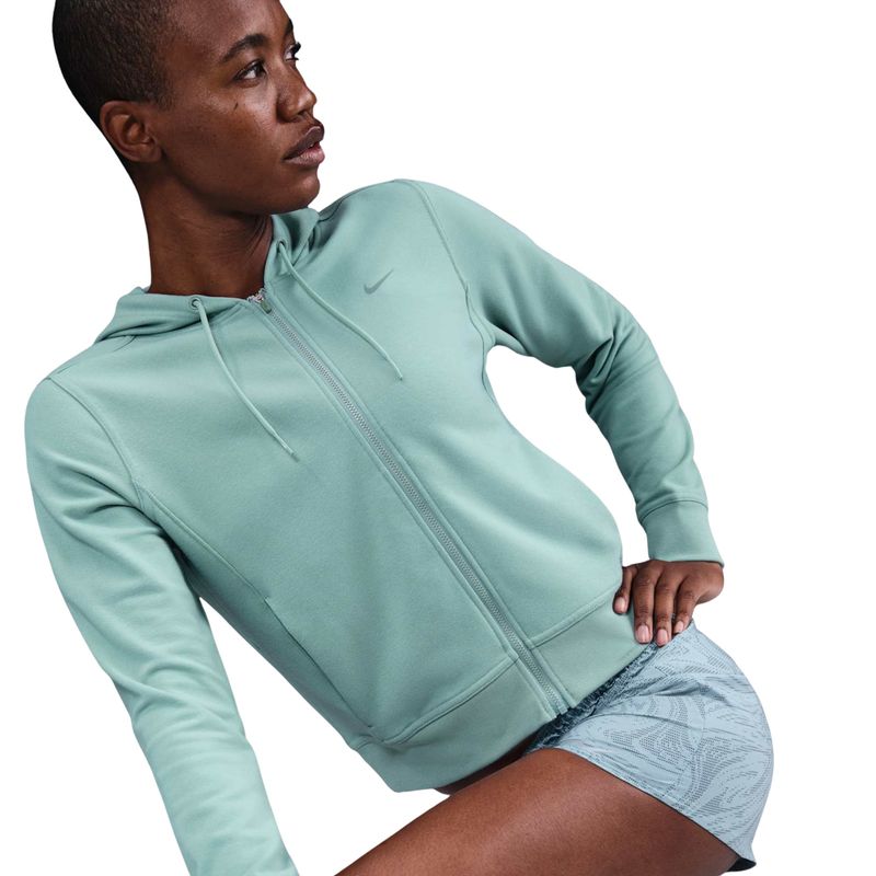 jaqueta-com-capuz-nike-dri-fit-one-feminina-verde