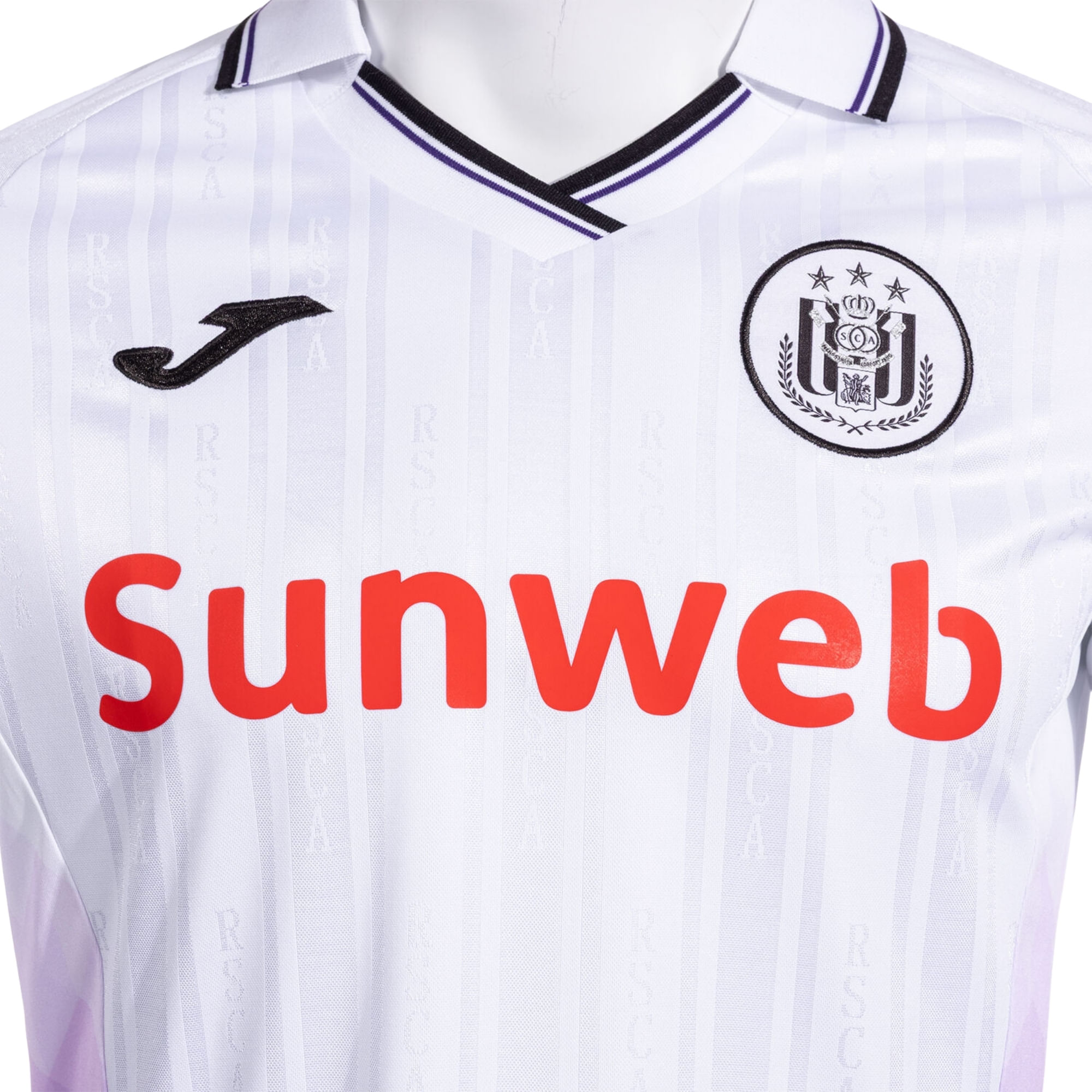 Camisa Anderlecht II 25/26 Joma Infantil - Branca - Bayard Esportes