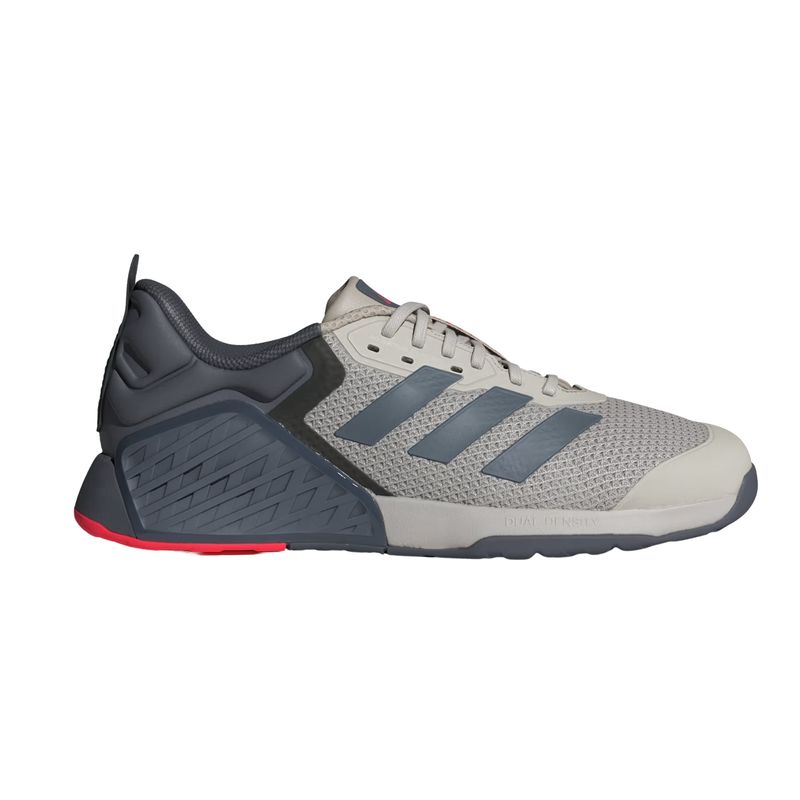 tenis-adidas-treino-dropset-3-masculino-cinza-preto