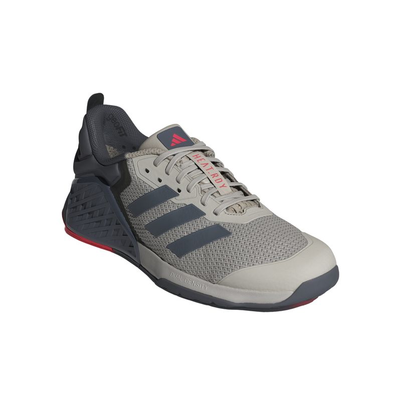 tenis-adidas-treino-dropset-3-masculino-cinza-preto