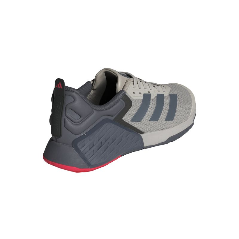 tenis-adidas-treino-dropset-3-masculino-cinza-preto