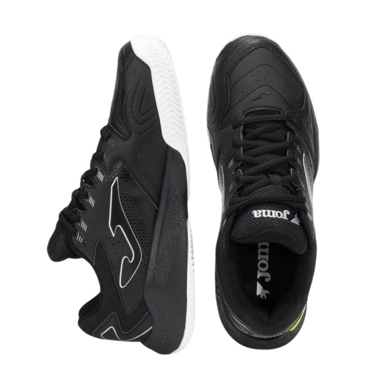 tenis-joma-master-1000-saibro-m-asculino-preto-amarelo