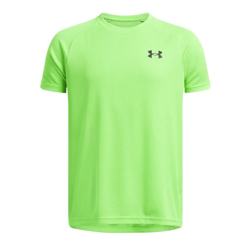 camiseta-under-armour-tech-textured-infantil-verde