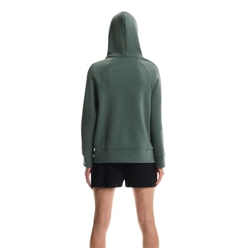 Blusão On Focus Tech Hoodie Feminino - Verde