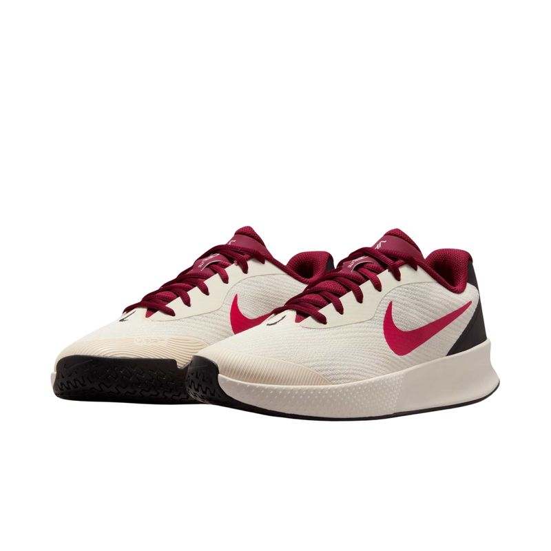 tênis-nike-vapor-lite-3-feminino-bege-vinho