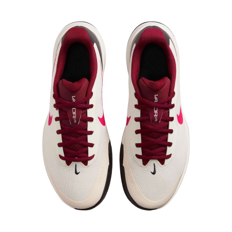tênis-nike-vapor-lite-3-feminino-bege-vinho