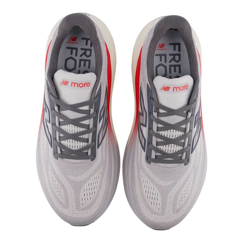 tênis new balance fresh foam x more v6 masculino - cinza